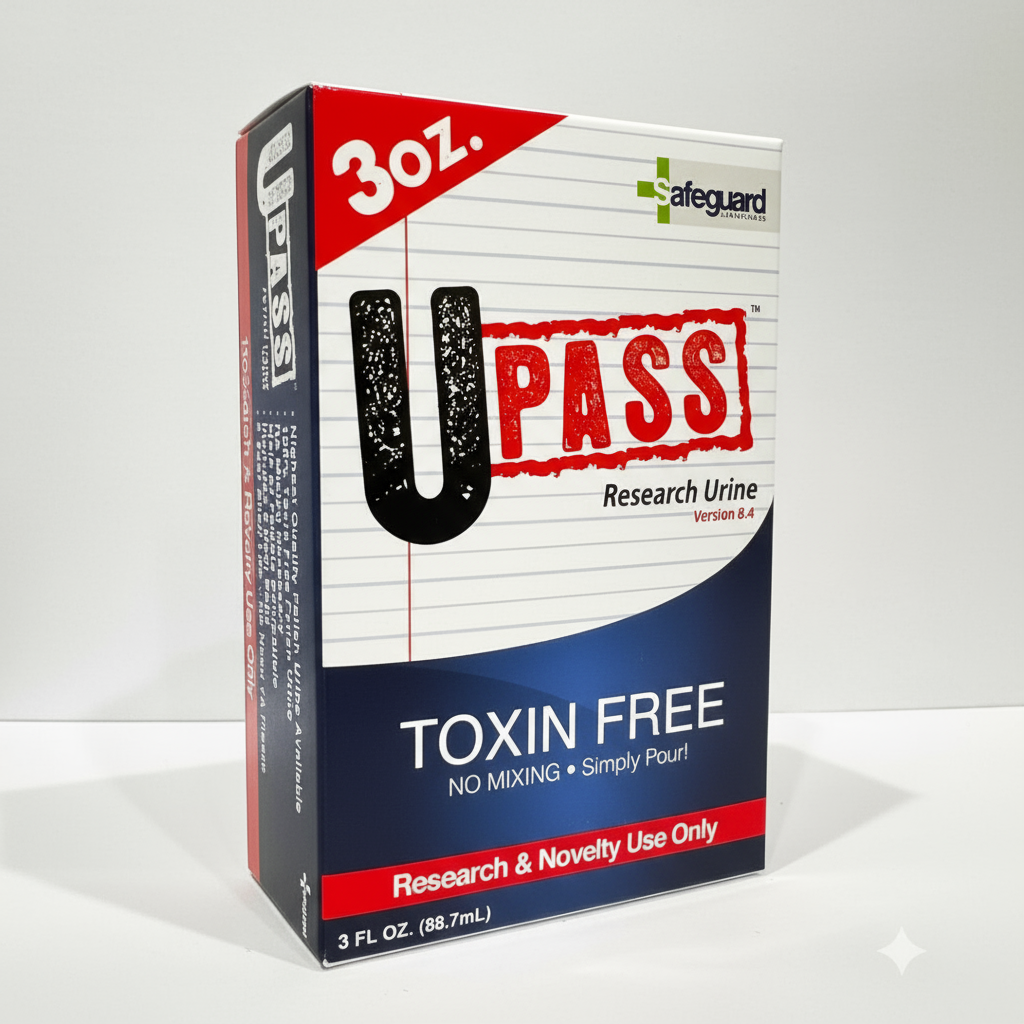 Upass 3oz kit angle view — temperature strip and heating pad included